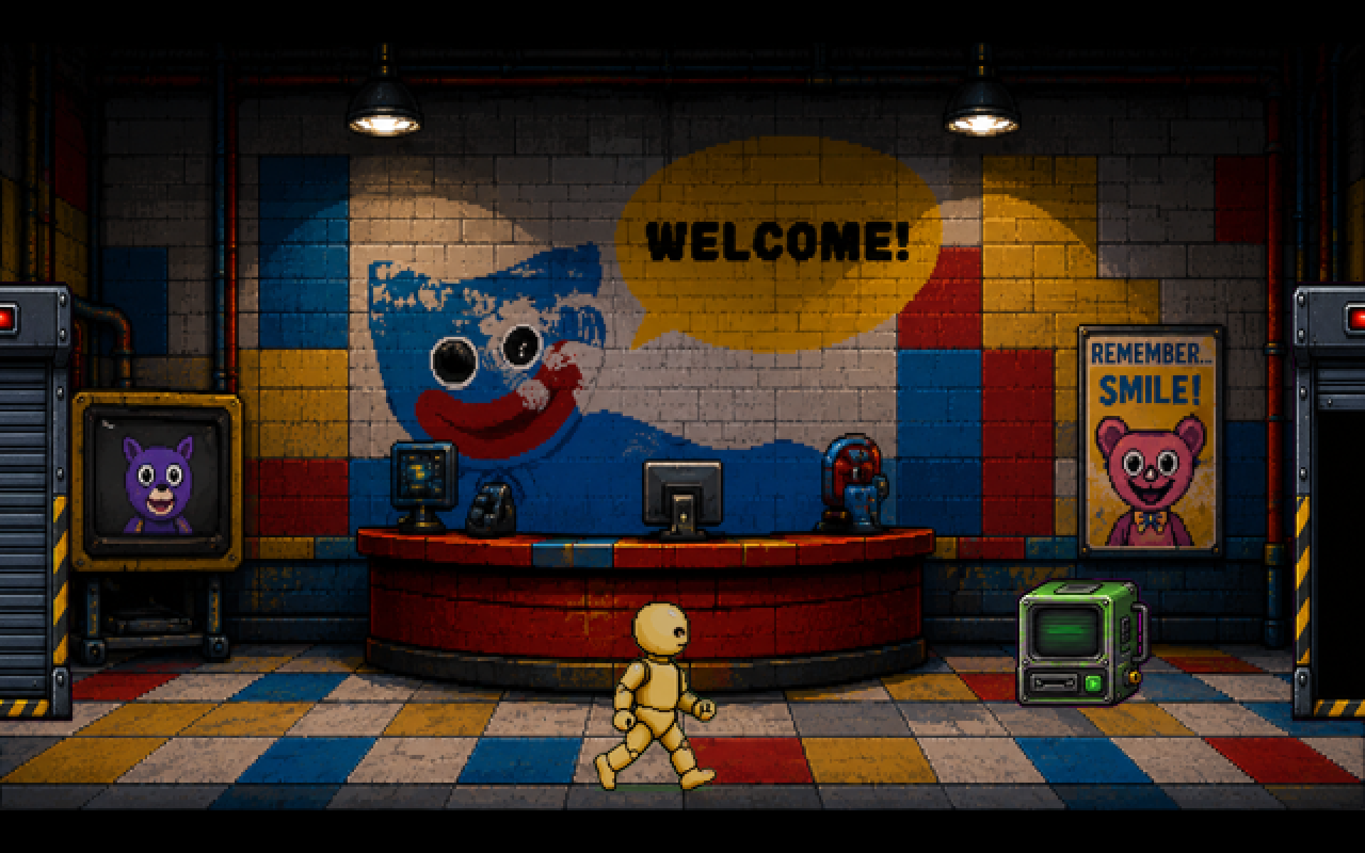 Скриншот игры Poppy Playtime: Фан-версия